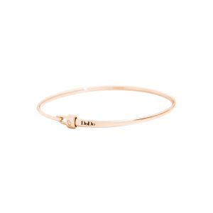 DODO ESSENTIAL BANGLE IN ROSE GOLD WITH STOPPER S